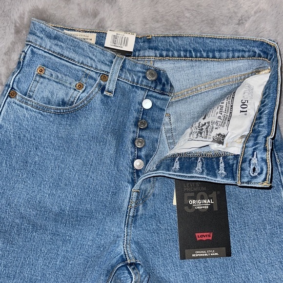 NEW PREMIUM LEVIS 501 ORIGINAL - Picture 3 of 9